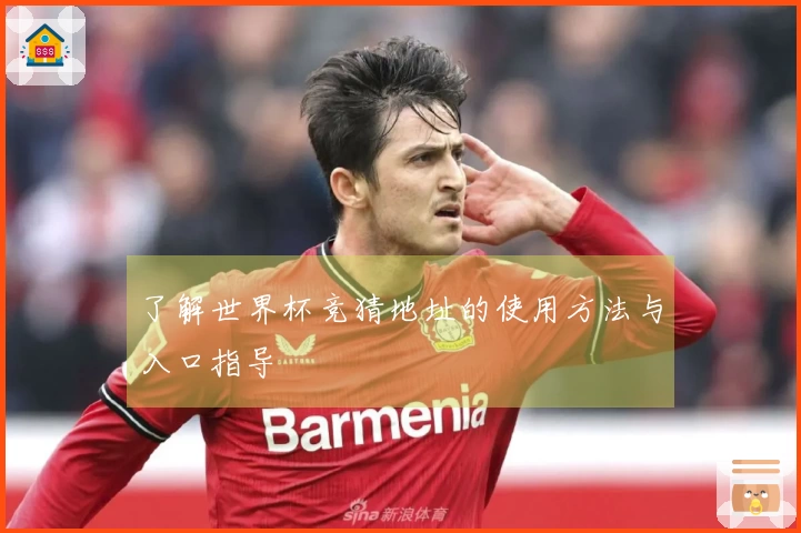 了解世界杯竞猜地址的使用方法与入口指导