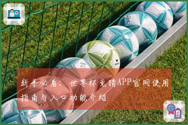 新手必看：世界杯竞猜APP官网使用指南与入口功能介绍